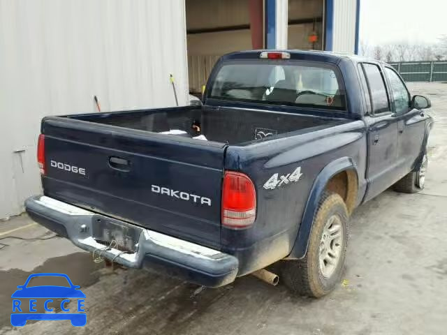 2003 DODGE DAKOTA QUA 1D7HG38N03S158434 зображення 3