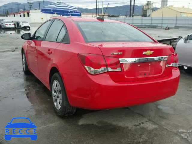 2015 CHEVROLET CRUZE LS 1G1PA5SG6F7100132 image 2