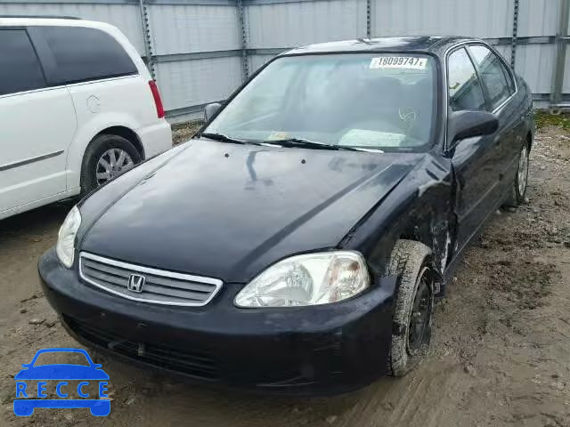 2000 HONDA CIVIC LX 2HGEJ6671YH594133 image 1