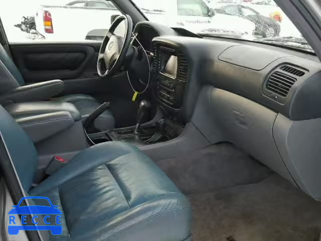 2001 TOYOTA LANDCRUISE JTEHT05JX12002030 image 4