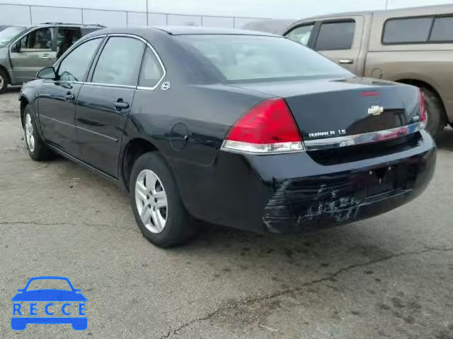 2007 CHEVROLET IMPALA LS 2G1WB58K279277796 зображення 2