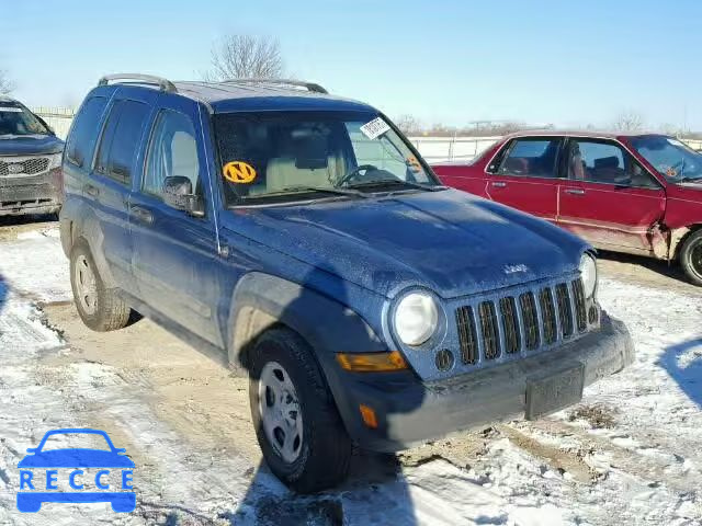 2006 JEEP LIBERTY SP 1J4GL48K66W269915 image 0