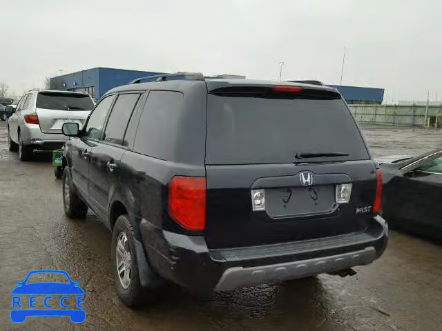 2004 HONDA PILOT EXL 2HKYF18664H550814 Bild 2