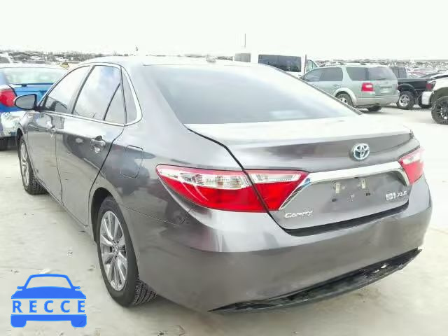 2017 TOYOTA CAMRY HYBR 4T1BD1FK1HU200915 image 2