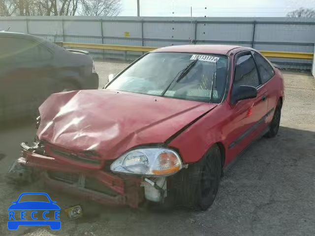 1996 HONDA CIVIC HX 1HGEJ7128TL081314 image 1