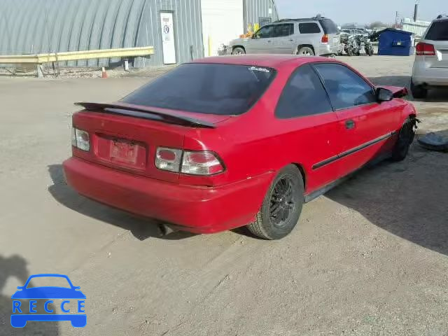 1996 HONDA CIVIC HX 1HGEJ7128TL081314 image 3