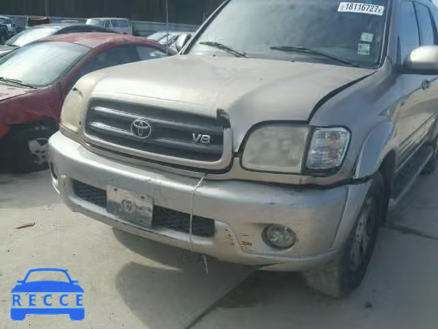 2003 TOYOTA SEQUOIA SR 5TDZT34A43S141397 Bild 8