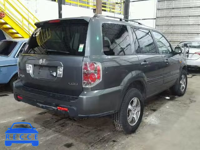 2007 HONDA PILOT EXL 2HKYF18757H521818 image 3