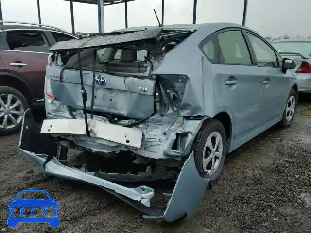 2013 TOYOTA PRIUS JTDKN3DU7D1652431 зображення 3