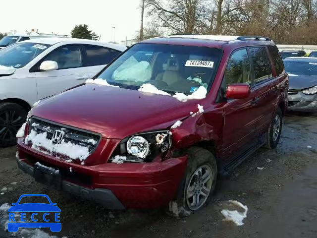 2004 HONDA PILOT EXL 2HKYF18504H616992 image 1