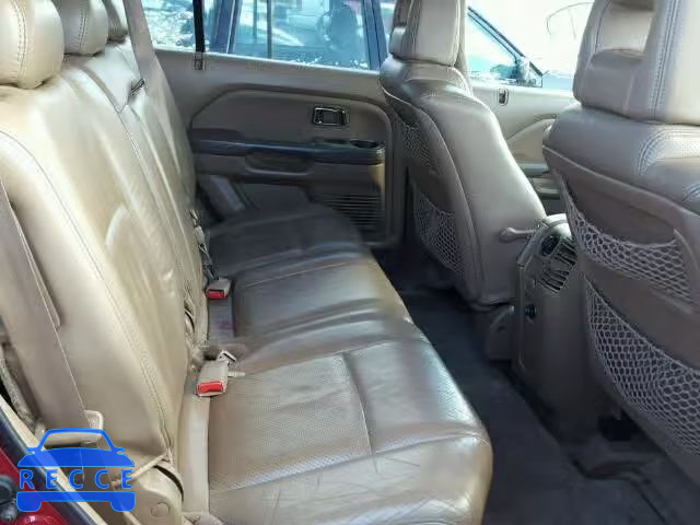 2004 HONDA PILOT EXL 2HKYF18504H616992 image 5