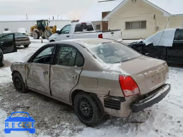 2006 HYUNDAI ELANTRA GL KMHDN46D66U374100 image 2