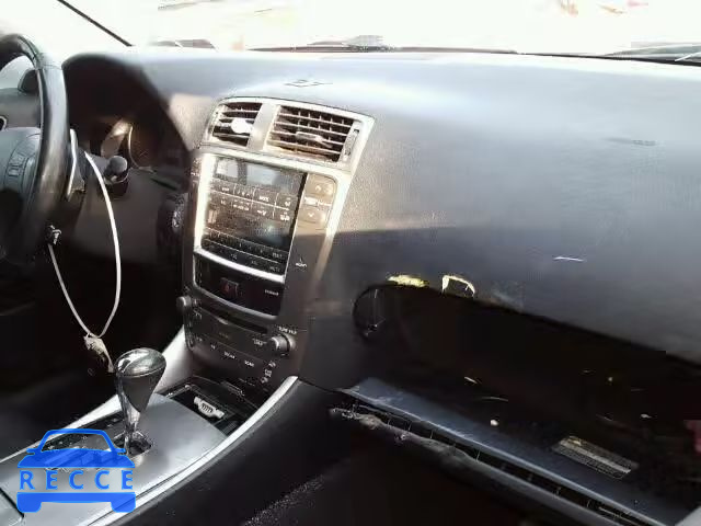 2006 LEXUS IS350 JTHBE262162002074 image 9