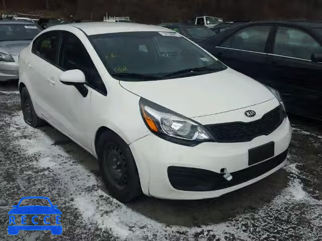 2014 KIA RIO LX KNADM4A30E6368394 image 0