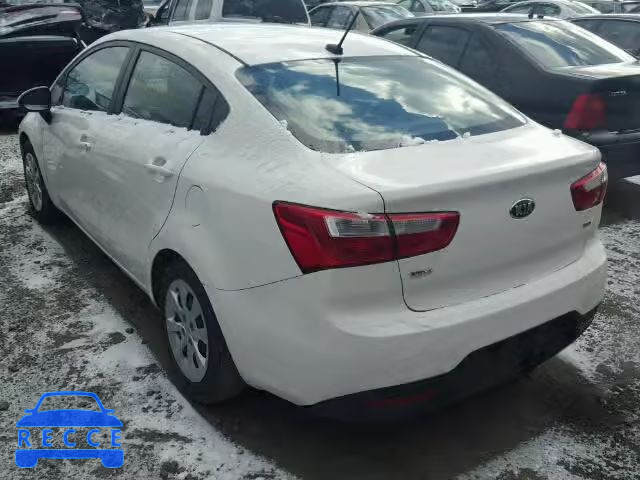 2014 KIA RIO LX KNADM4A30E6368394 image 2