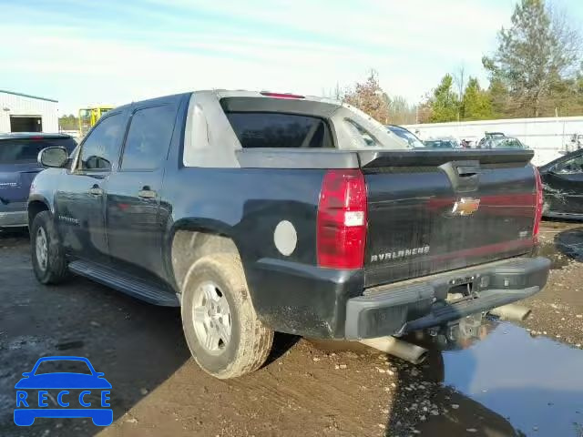 2007 CHEVROLET AVALANCHE 3GNEK123X7G105221 image 2