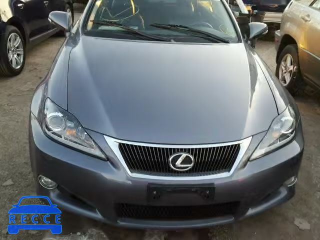 2013 LEXUS IS 250 JTHFF2C2XD2528784 зображення 9