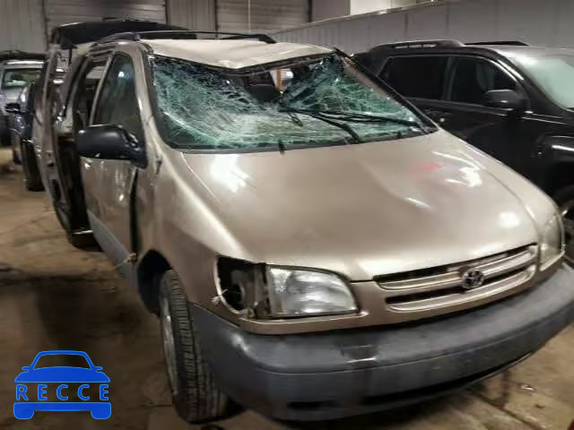 2000 TOYOTA SIENNA LE/ 4T3ZF13C3YU307414 зображення 0