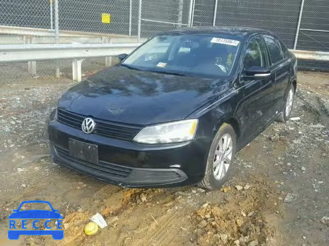 2012 VOLKSWAGEN JETTA SE 3VWDP7AJ3CM411565 image 1