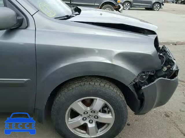 2009 HONDA PILOT EXL 5FNYF38699B007717 image 9