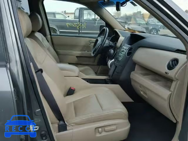 2009 HONDA PILOT EXL 5FNYF38699B007717 image 4