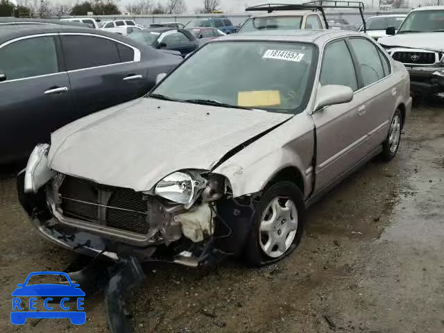 2000 HONDA CIVIC EX 2HGEJ854XYH586826 Bild 1