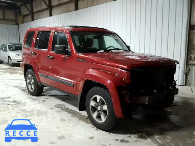 2008 JEEP LIBERTY SP 1J8GN28K78W172416 зображення 0