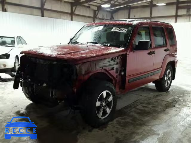 2008 JEEP LIBERTY SP 1J8GN28K78W172416 image 1