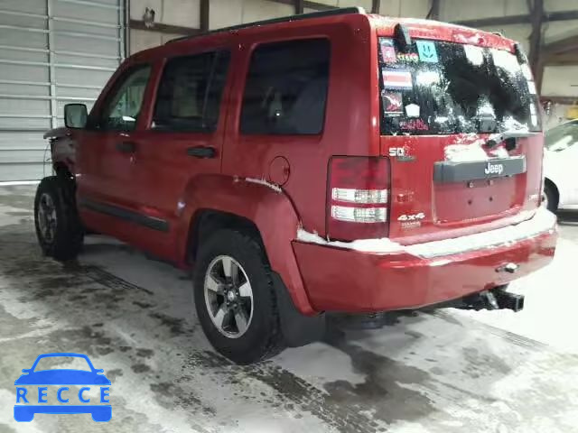 2008 JEEP LIBERTY SP 1J8GN28K78W172416 image 2