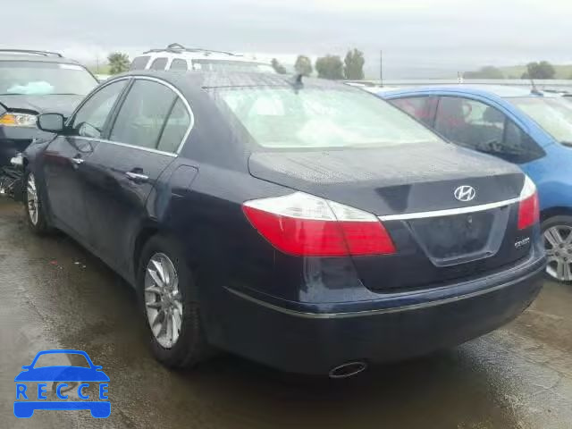 2011 HYUNDAI GENESIS KMHGC4DE5BU137459 image 2