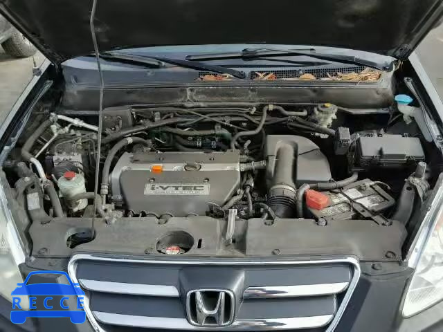 2006 HONDA CR-V LX JHLRD68576C006175 зображення 6