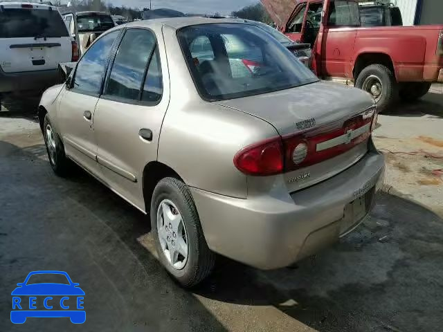 2003 CHEVROLET CAVALIER 1G1JC52F237225390 зображення 2