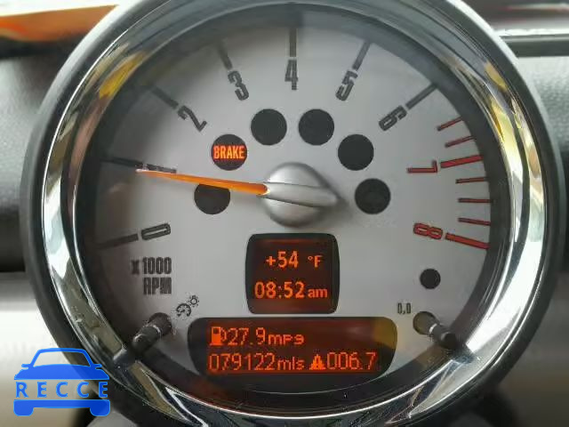 2008 MINI COOPER S WMWMF73558TT91556 image 7