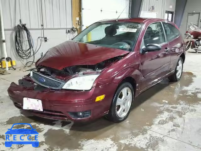 2007 FORD FOCUS ZX3 1FAFP31N57W208776 зображення 1