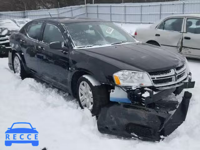 2013 DODGE AVENGER SX 1C3CDZCB5DN502132 зображення 0