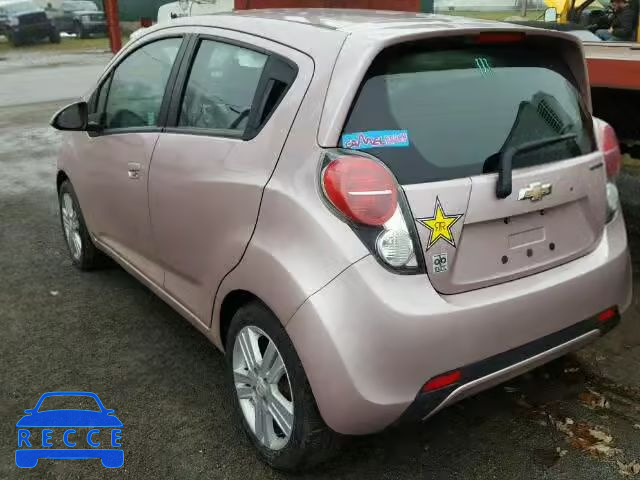 2013 CHEVROLET SPARK LS KL8CB6S97DC570905 image 2