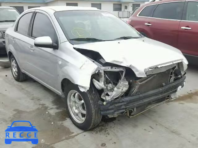 2007 CHEVROLET AVEO LT KL1TG56687B063967 зображення 0