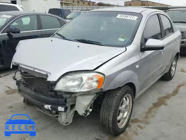 2007 CHEVROLET AVEO LT KL1TG56687B063967 зображення 1