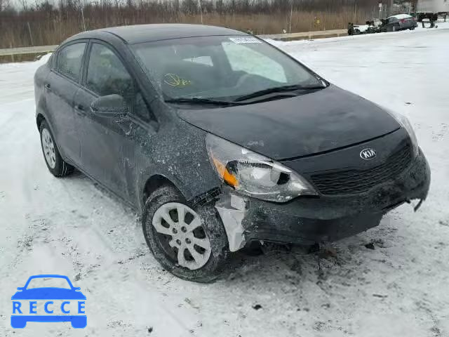 2014 KIA RIO LX KNADM4A3XE6351411 image 0