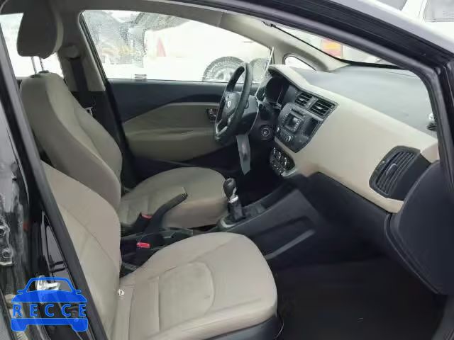 2014 KIA RIO LX KNADM4A3XE6351411 image 4