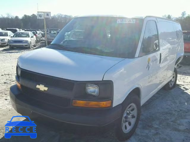 2013 CHEVROLET EXPRESS G1 1GCSGAFX3D1118106 зображення 1