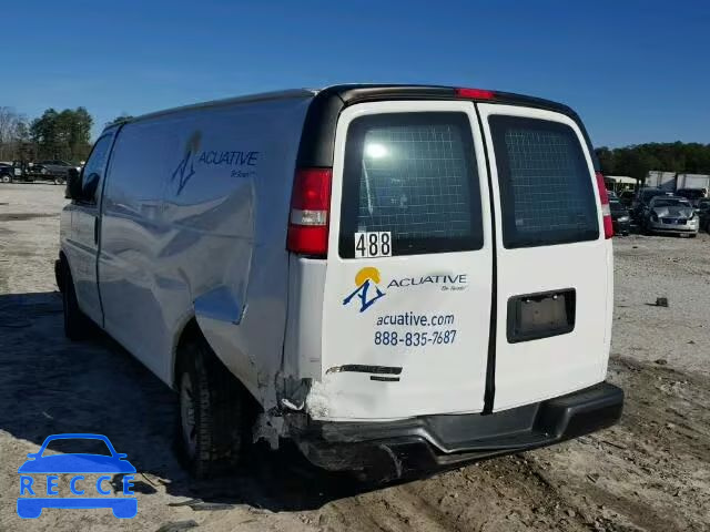 2013 CHEVROLET EXPRESS G1 1GCSGAFX3D1118106 зображення 2