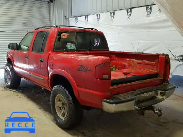 2002 CHEVROLET S10 1GCDT13W42K174238 Bild 2