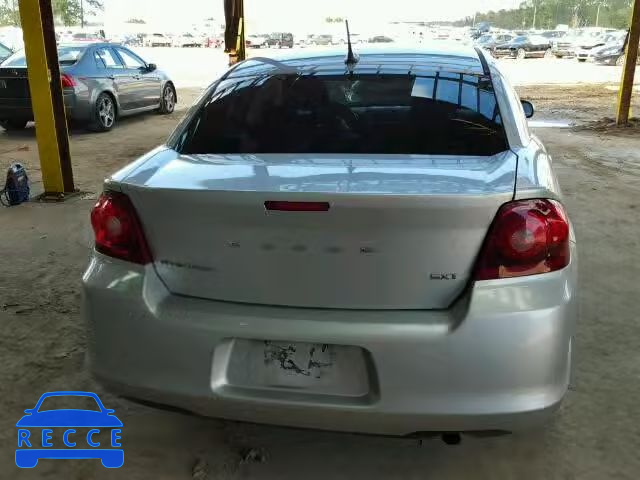 2012 DODGE AVENGER SX 1C3CDZCB9CN196308 зображення 9