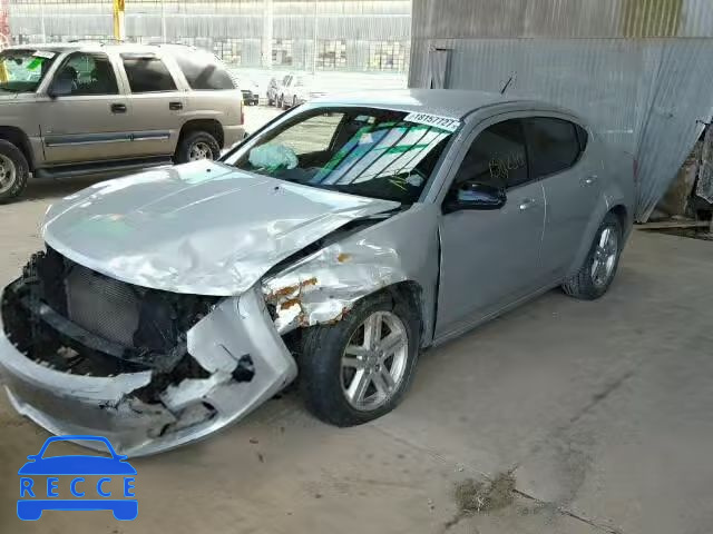 2012 DODGE AVENGER SX 1C3CDZCB9CN196308 зображення 1