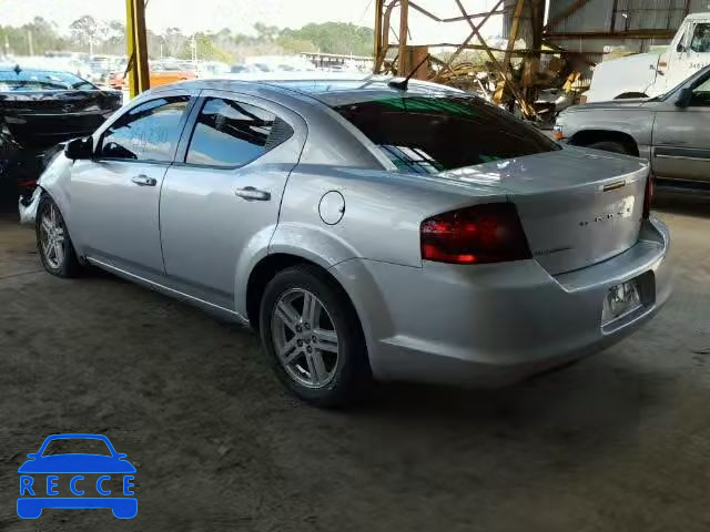 2012 DODGE AVENGER SX 1C3CDZCB9CN196308 зображення 2