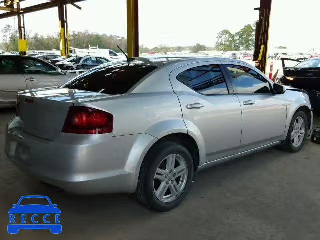 2012 DODGE AVENGER SX 1C3CDZCB9CN196308 зображення 3