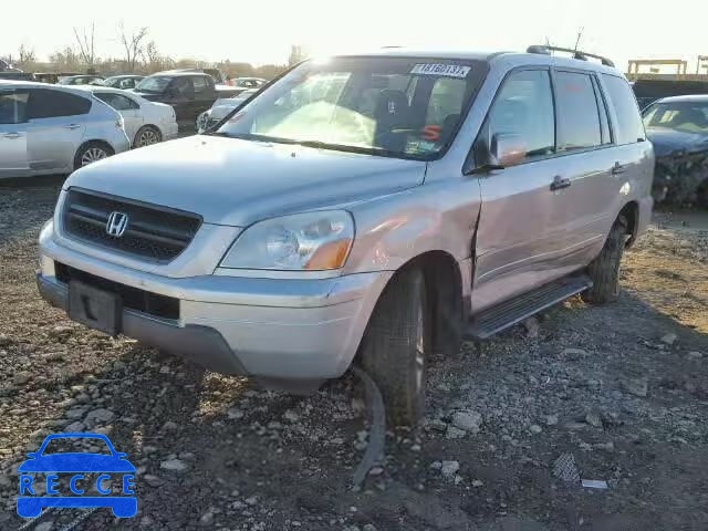 2004 HONDA PILOT EXL 2HKYF18694H500456 image 1