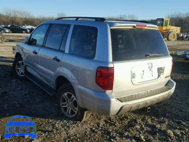 2004 HONDA PILOT EXL 2HKYF18694H500456 image 2