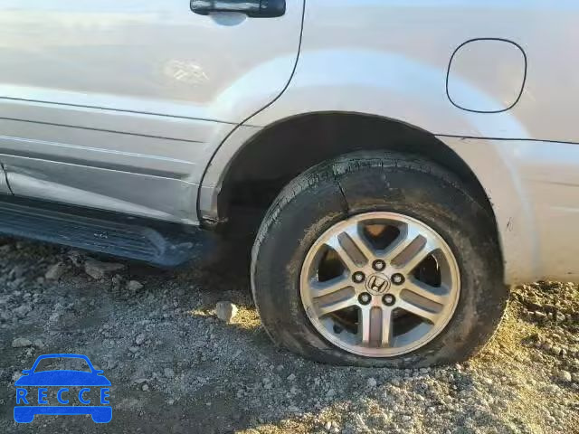 2004 HONDA PILOT EXL 2HKYF18694H500456 image 8